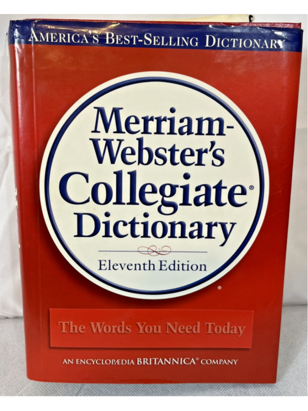 Merriam-Webster's Collegiate Dictionary Hardcover 11th Edition Preowned Like New